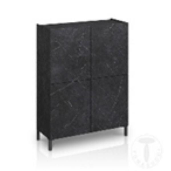 Black deals low cabinet